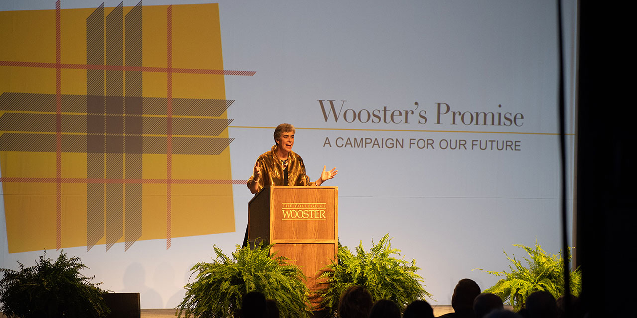 Wooster's Promise campaign comes to a close