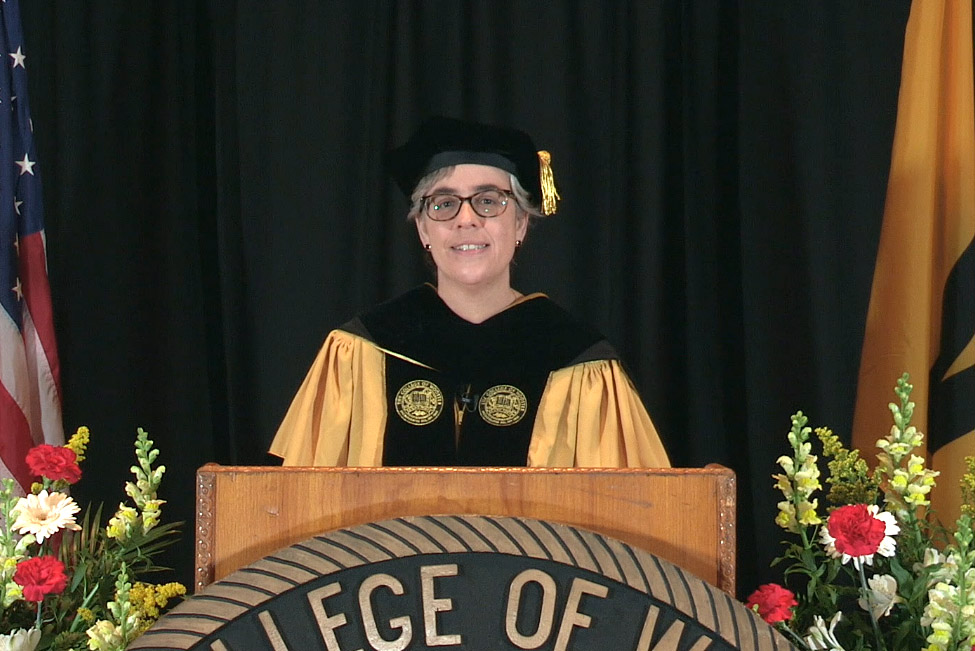 Hope the Theme of Wooster’s Virtual Commencement Ceremony The College