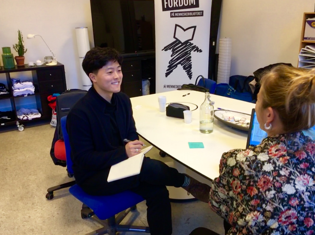For his I.S., Jisou "Armel" Lee '19 interviewed the Human Library Organization's program coordinator in Copenhagen.