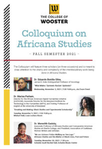 Colloquium on Africana Studies