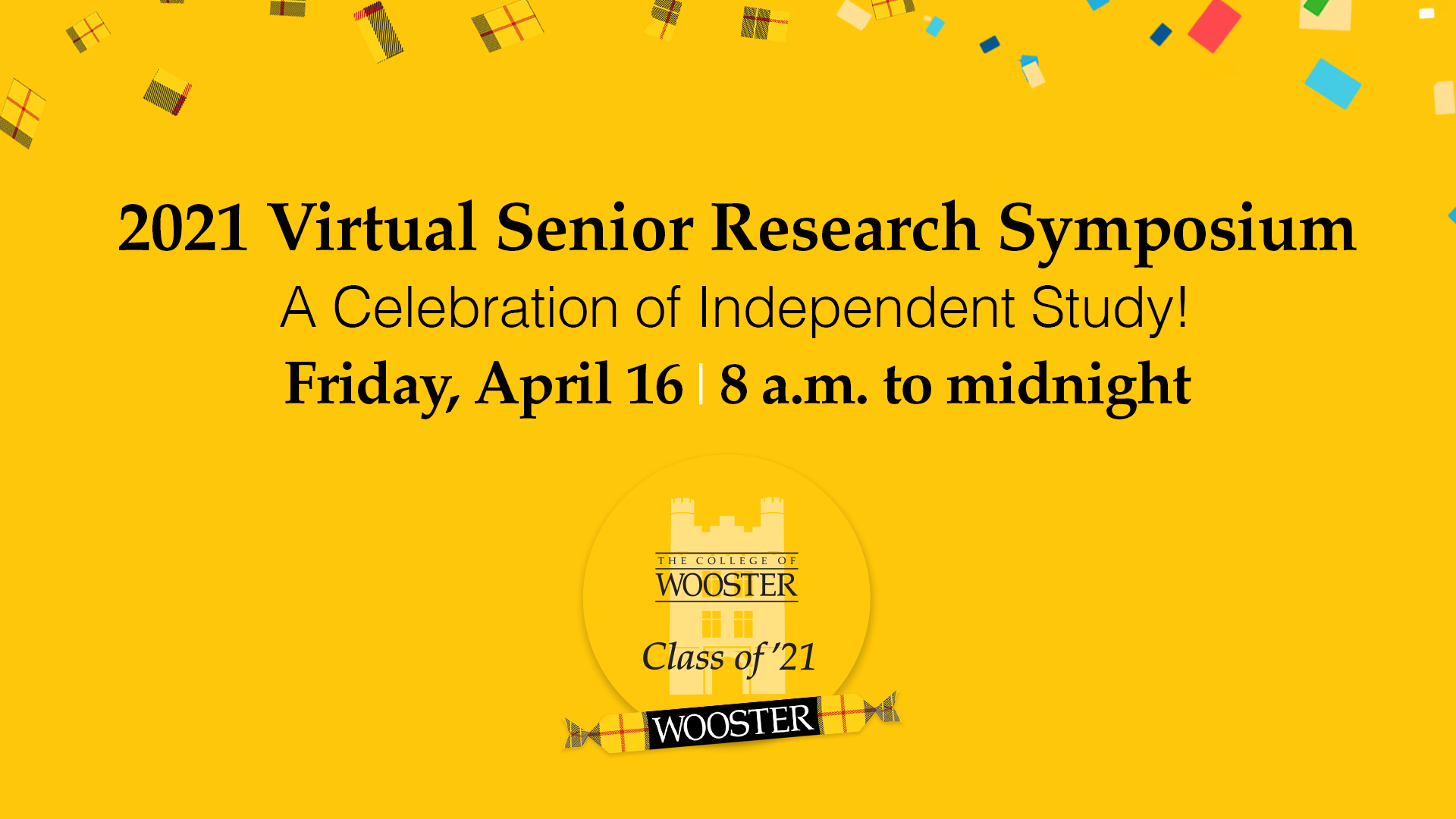 2021 Virtual Senior Research Symposium