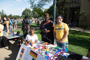 Queer People of Color student organization on Scot Spirit Day