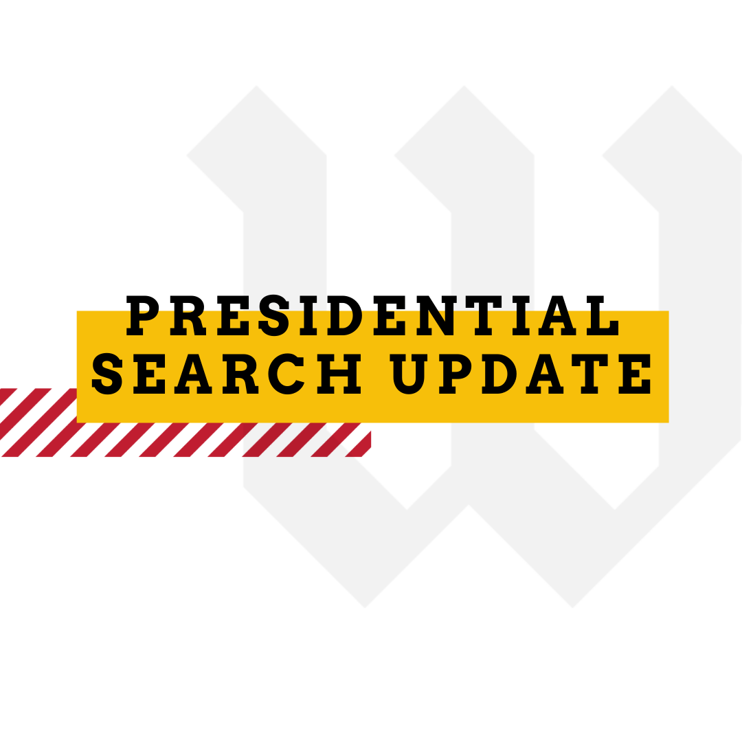 presidential search update