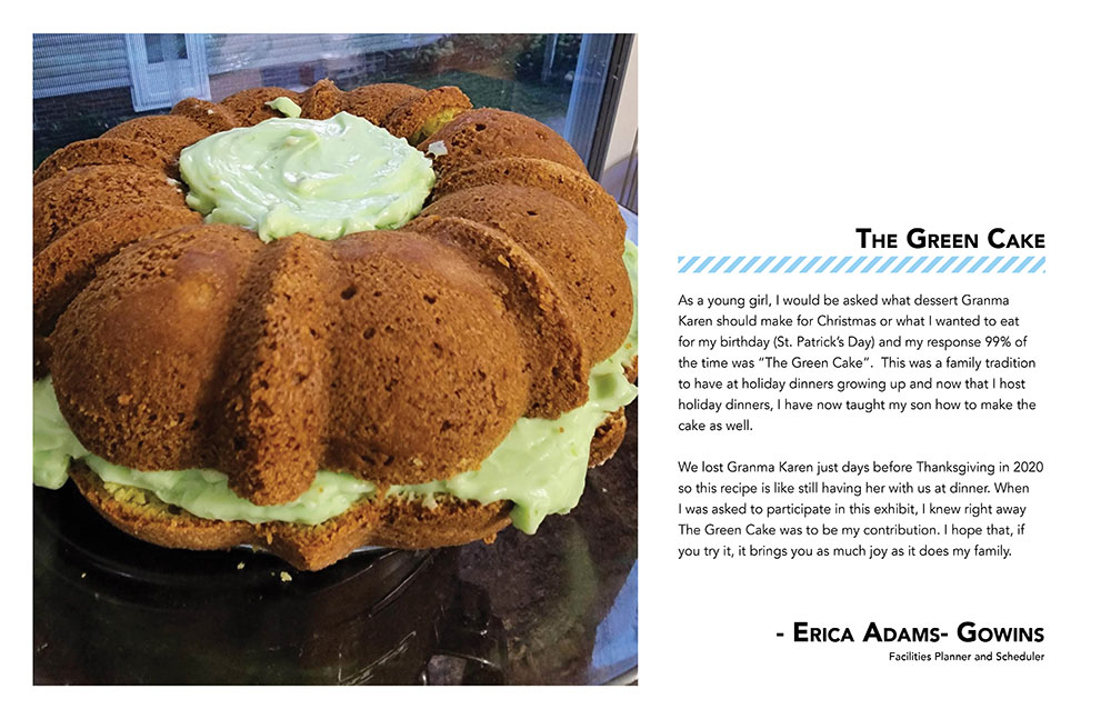 The Green Cake recipe card