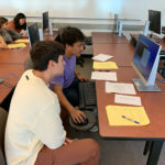 Computer Science students at regional programming competition