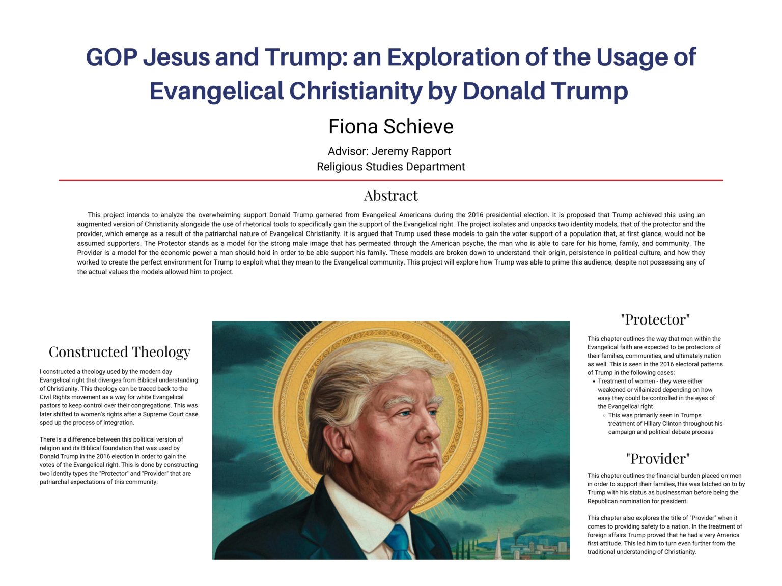 GOP Jesus And Trump: An Exploration Of The Usage Of Evangelical ...