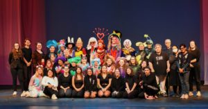 Cast, crew, and designers of "Alicia from the Real in Wonderland"