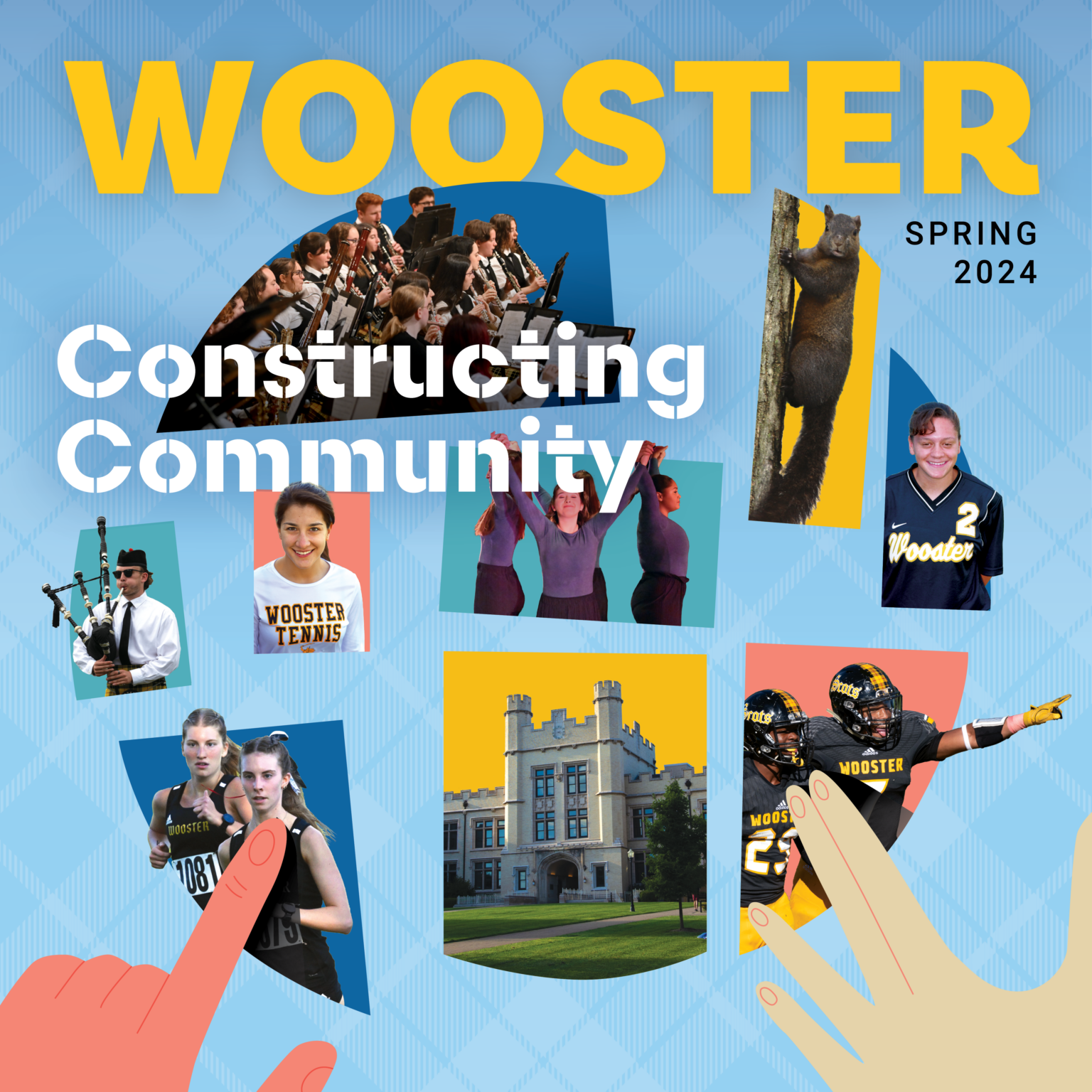 Spring 2024 Wooster magazine features alumni who transformed campus 