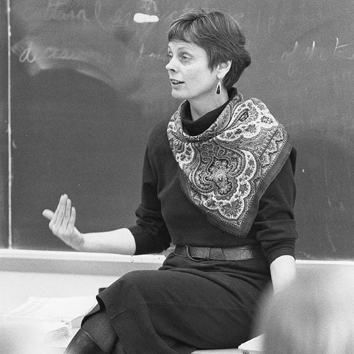 Joanne S. Frye, emerita professor of English