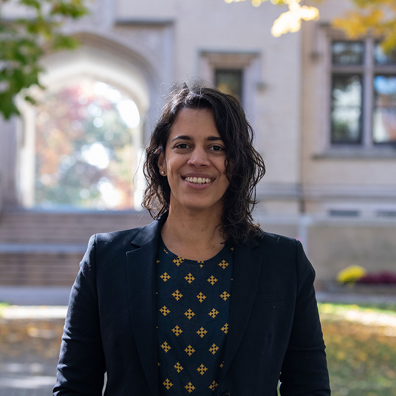 Erum Haider, assistant professor of political science, environmental studies, and South Asian studies at The College of Wooster