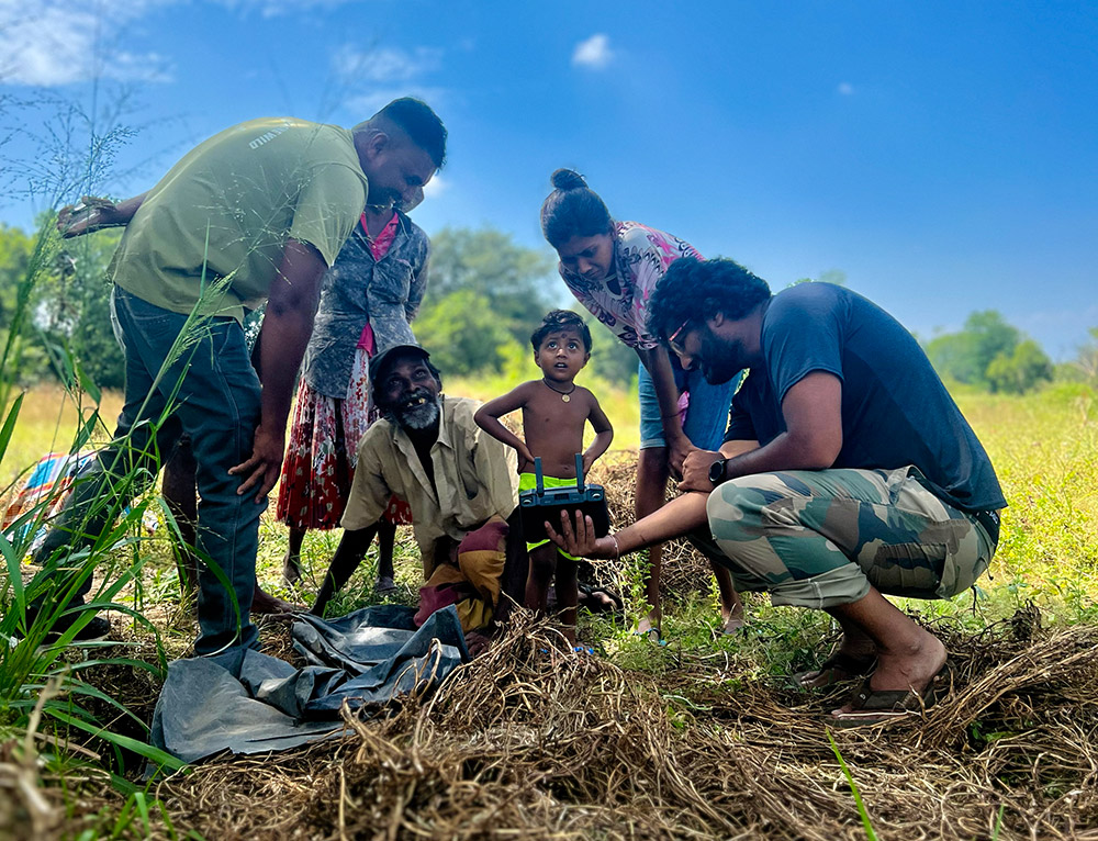 Sateesh Venkatesh credits Wooster for helping to prepare him to be apply community-building skills when working alongside farmers.