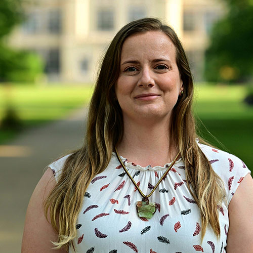 Stephanie Sparks, visiting assistant professor of geology at The College of Wooster