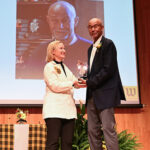 Reggie Minton and President McCall