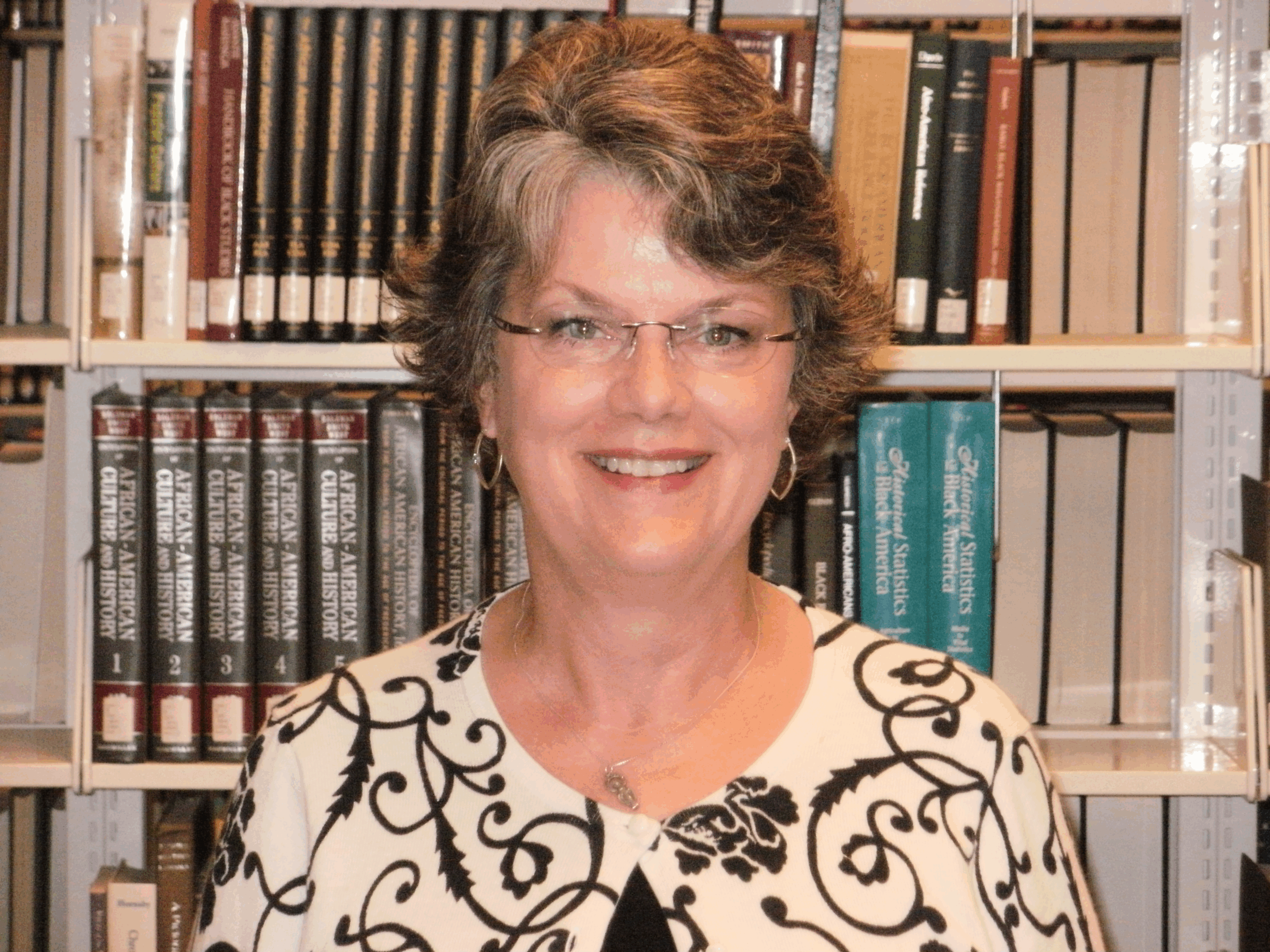 Patricia “Patti” McVay Gorrell, longtime member of the Andrews and Gault Library staff.