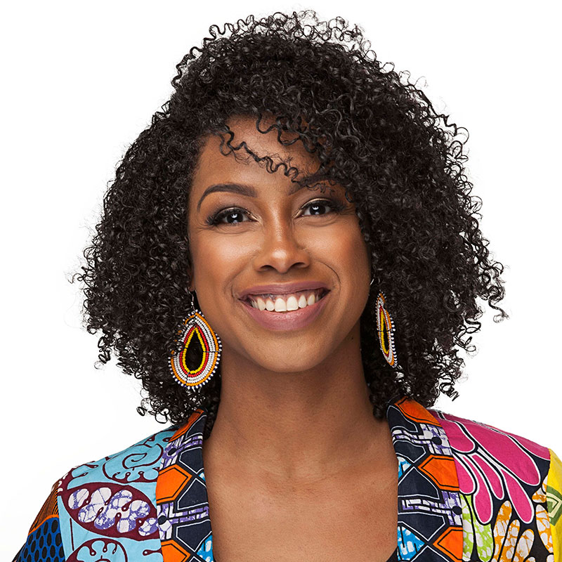 Dr. Afiya M. Mbilishaka, a mental health expert whose work centers on healing justice and community wellbeing