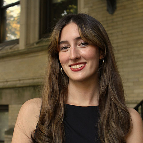 Josephine Fleischel ’26, a global media and digital studies major
