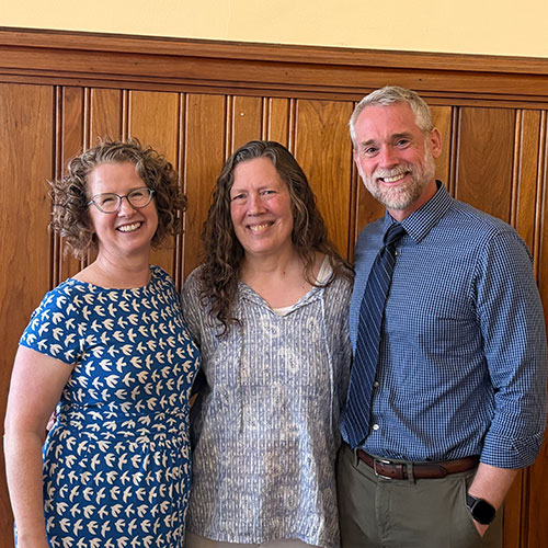 As Culnan Award winners Broda, Holt, and Nurse received additional professional development funds to support their continued growth.